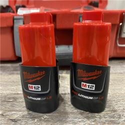 AS-IS Milwaukee 12-Volt Lithium-Ion Force Logic Cordless Press Tool Kit