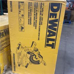 NEW- DeWalt 15 Amps 12 in. Corded Dual-Bevel Sliding Compound Miter Saw
