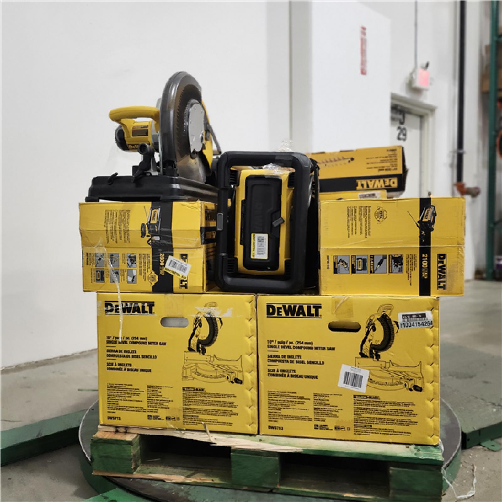 Dallas Location - As-Is DEWALT Tool Pallet