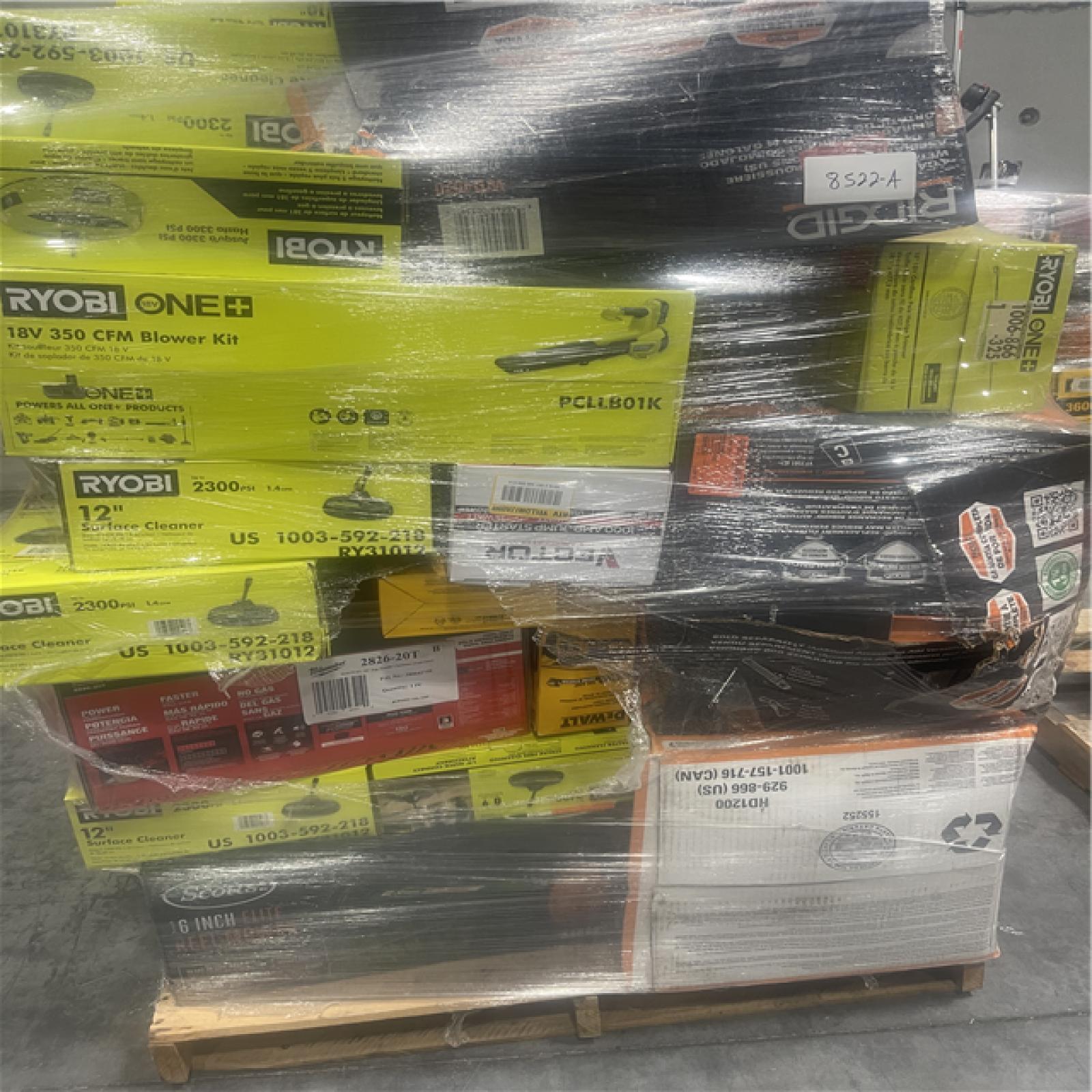 Atlanta Location As-Is Tools and More Partial Truckload (11 Pallets) 8522-A