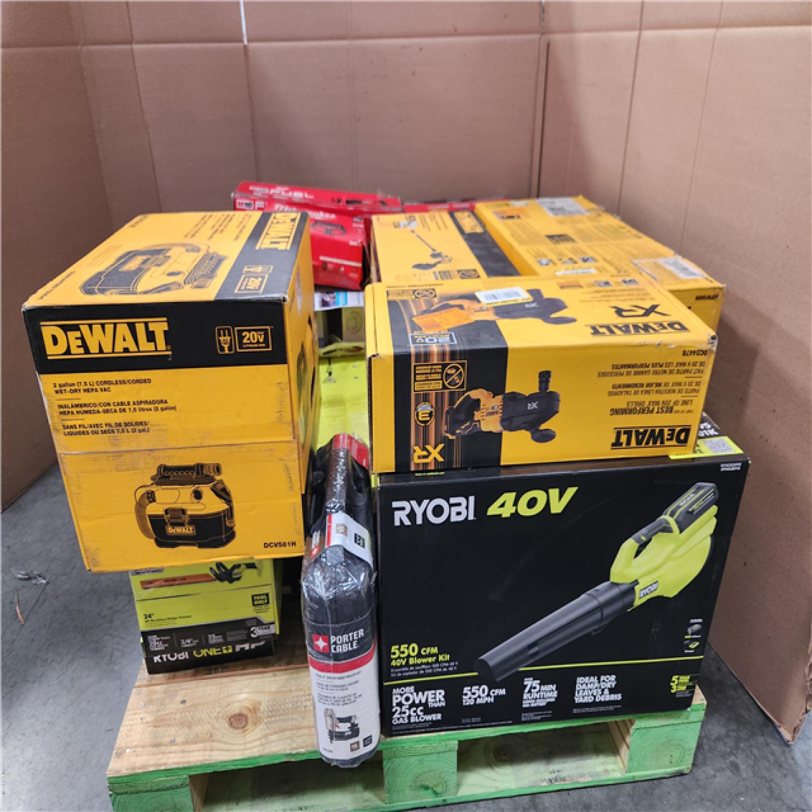 CALIFORNIA AS-IS TOOL PALLET