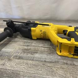 AS-IS DEWALT 20V MAX Cordless Brushless 1 in. SDS Plus D-Handle Concrete and Masonry Rotary Hammer (Tool Only)