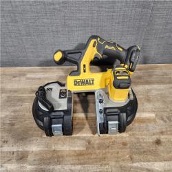 HOUSTON LOCATION - AS-IS DEWALT 20-Volt MAX 3-3/8 in. Cordless Brushless Bandsaw (Tool-Only)