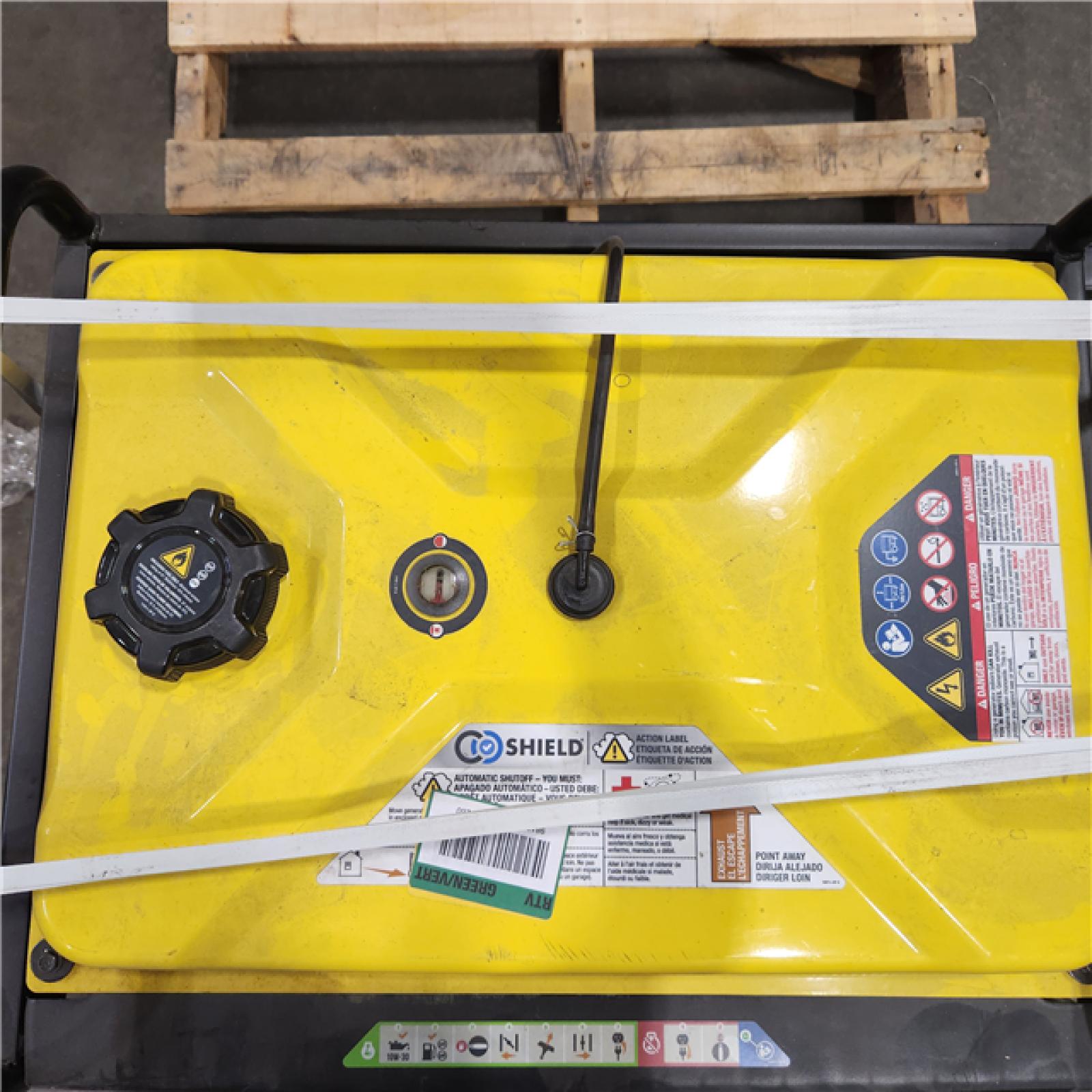 Dallas Location - As-Is Champion 201463 7850W Dual Fuel Generator