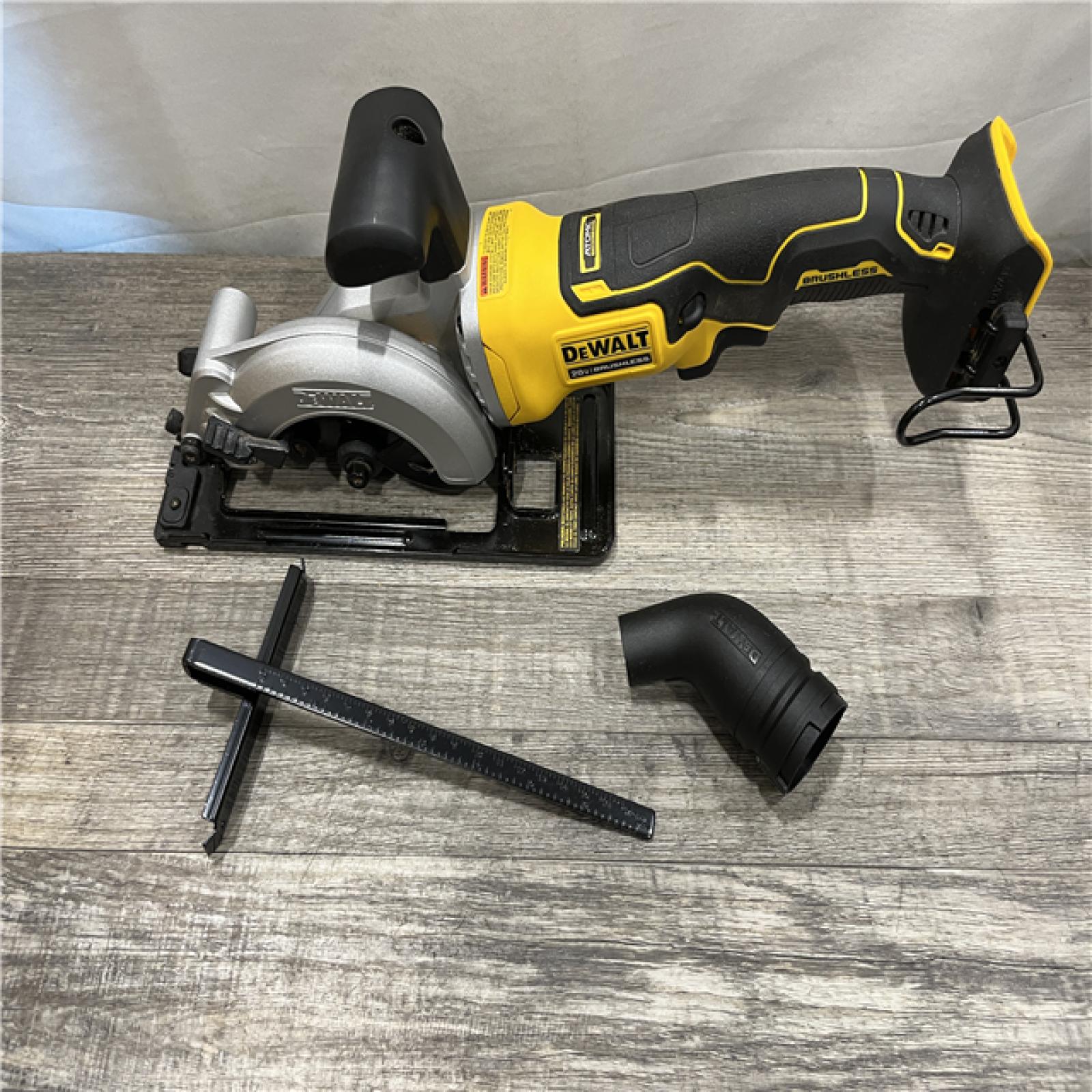 AS-IS DEWALT ATOMIC 20V MAX Cordless Brushless 4-1/2 in. Circular Saw (Tool Only)