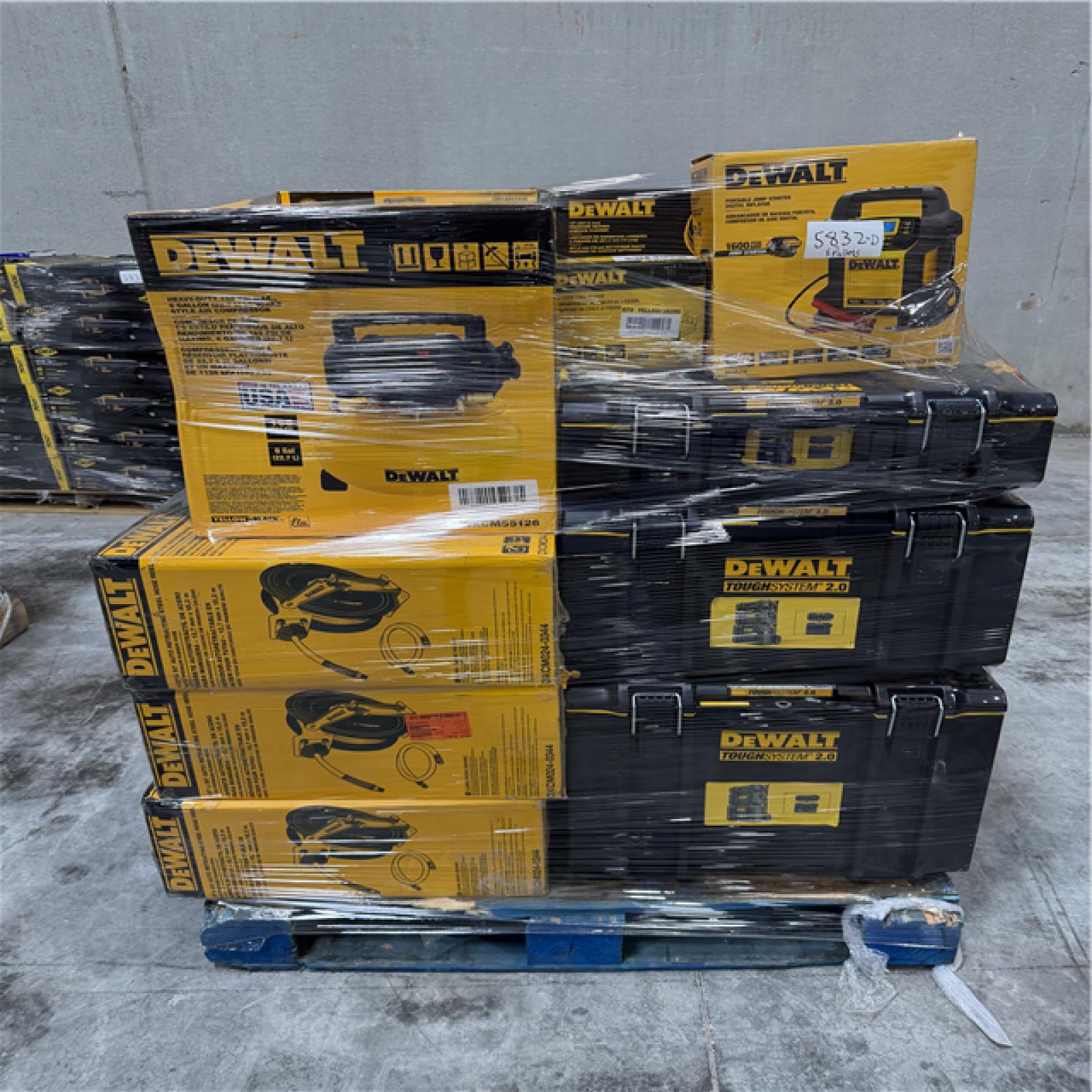 Atlanta Location As-Is Tools Partial Truckload (6 pallets) 5832-D