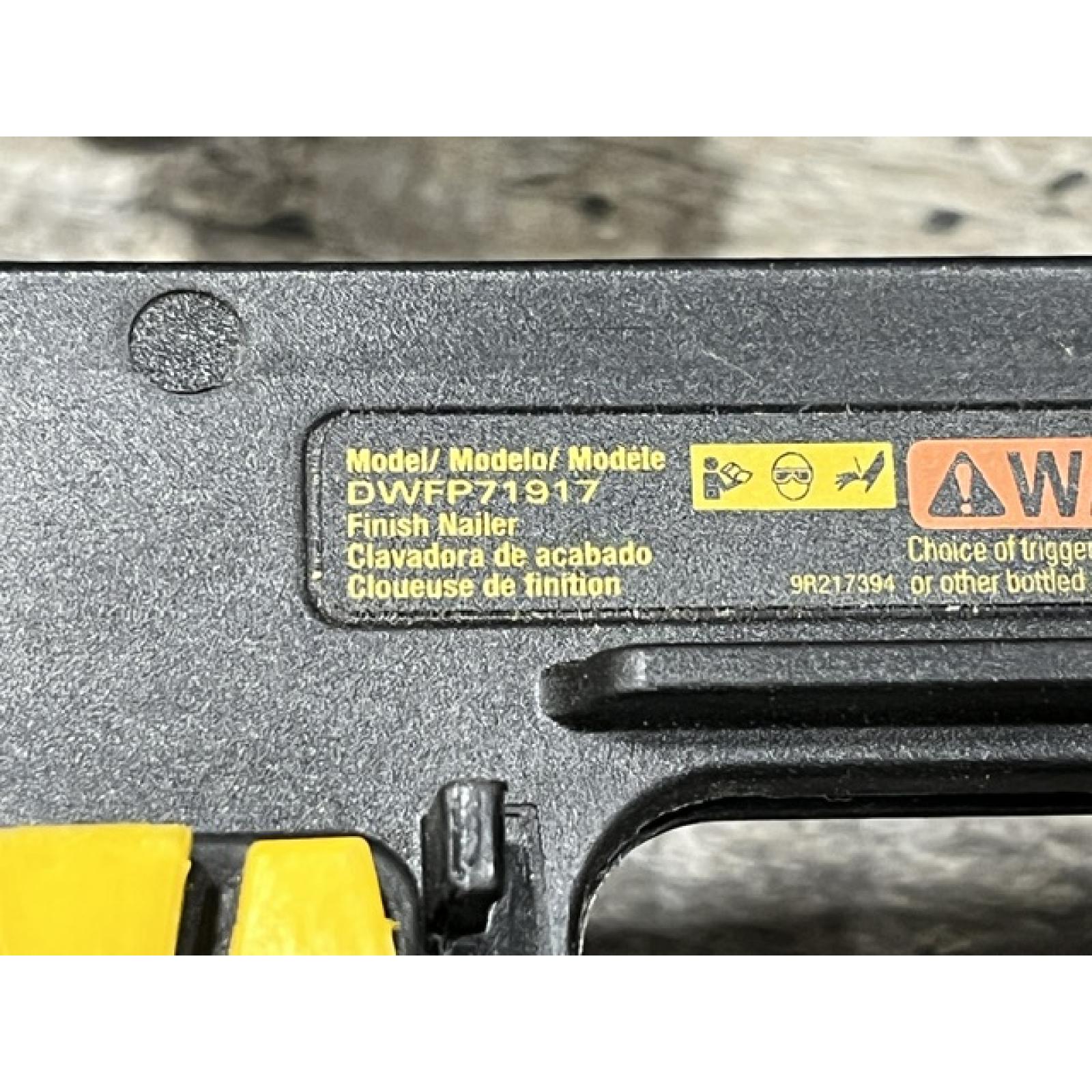 AS-IS DEWALT Pneumatic 16-Gauge 2-1/2 in. Corded Finishing Nailer