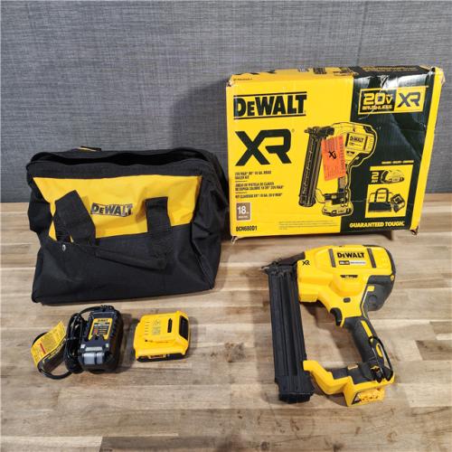 HOUSTON LOCATION - AS-IS DEWALT 20V MAX XR 18 Gauge Brad Nailer Kit