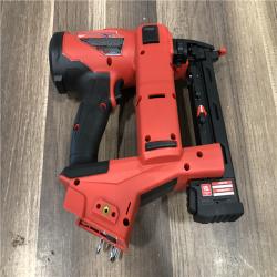 AS-IS Milwaukee FUEL 18-Volt Lithium-Ion Brushless Cordless 18-Gauge 1/4 in. Narrow Crown Stapler (Tool-Only)