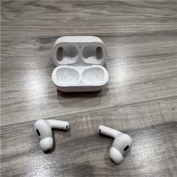 AS-IS Apple AirPods Pro (2nd Generation) with the USB-C MagSafe Charging Case