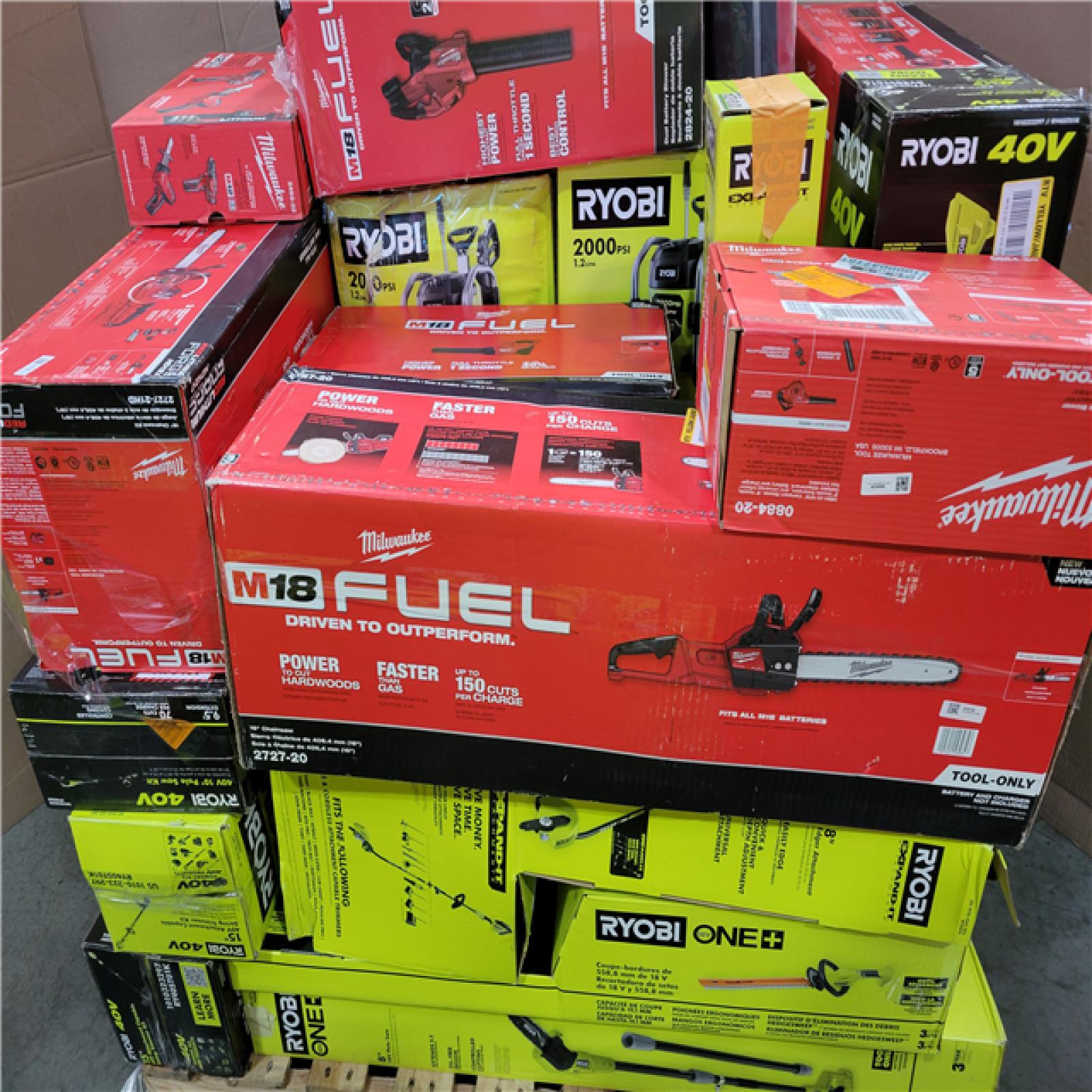 CALIFORNIA AS-IS TOOL PALLET