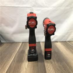 AS-IS Milwaukee FUEL 12-Volt Lithium-Ion Brushless Cordless Hammer Drill and Impact Driver Combo Kit