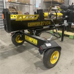 Dallas Location - As-Is Champion Power Equipment Towable 27-Ton Log Splitter