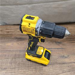 GOOD DEWALT ATOMIC 20-Volt Lithium-Ion Cordless 1/2 in. Compact Hammer Drill with 3.0Ah Battery, Charger and Bag
