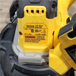HOUSTON LOCATION - AS-IS DEWALT 20-Volt MAX 3-3/8 in. Cordless Brushless Bandsaw (Tool-Only)