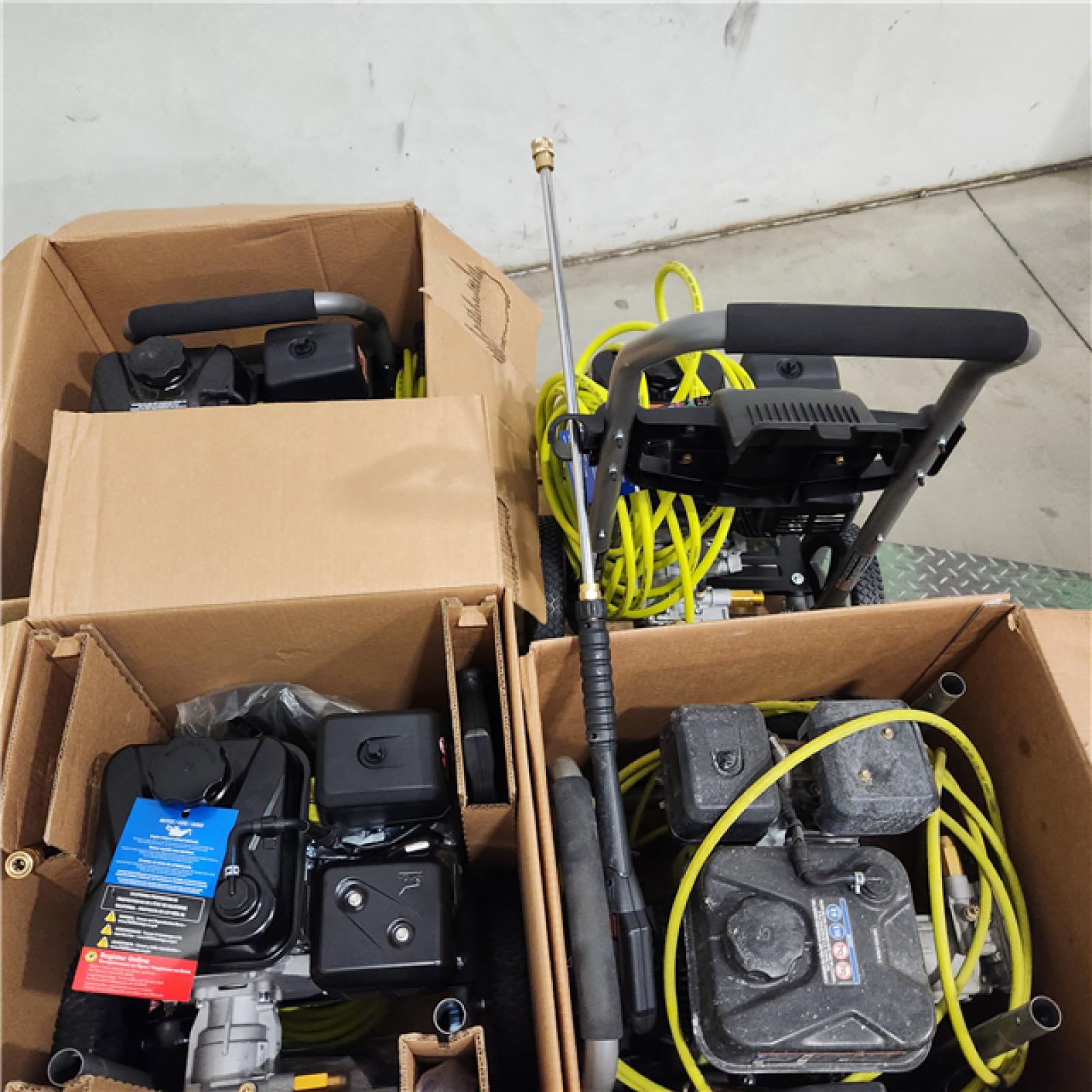 Dallas Location - As-Is RYOBI GAS PRESSURE WASHER (Lot Of 4)
