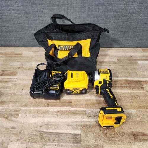 HOUSTON LOCATION - AS - IS DEWALT ATOMIC 20V MAX Lithium-Ion Cordless 1/4 in. Brushless Impact Driver Kit