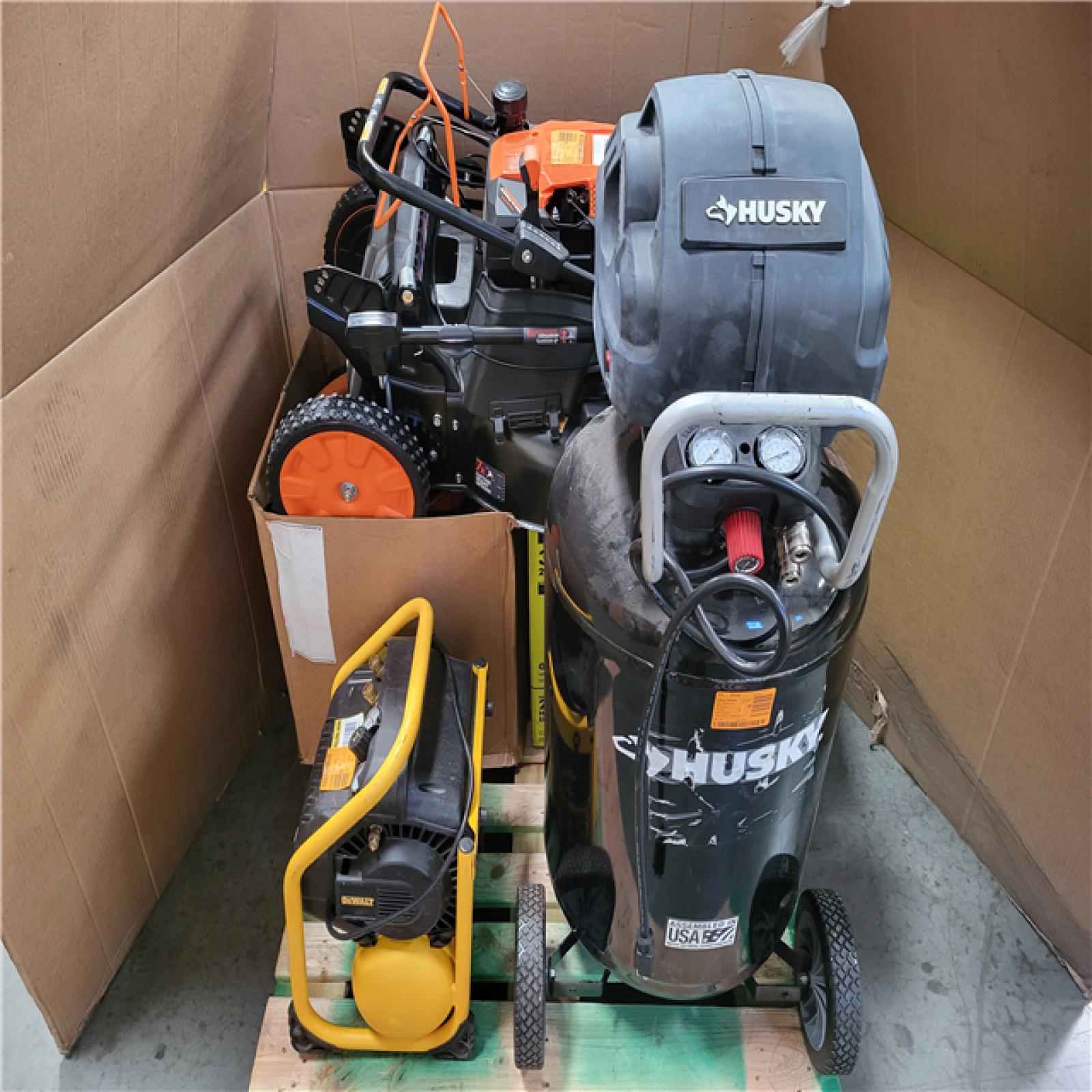 CALIFORNIA AS-IS OUTDOOR POWER EQUIPMENT