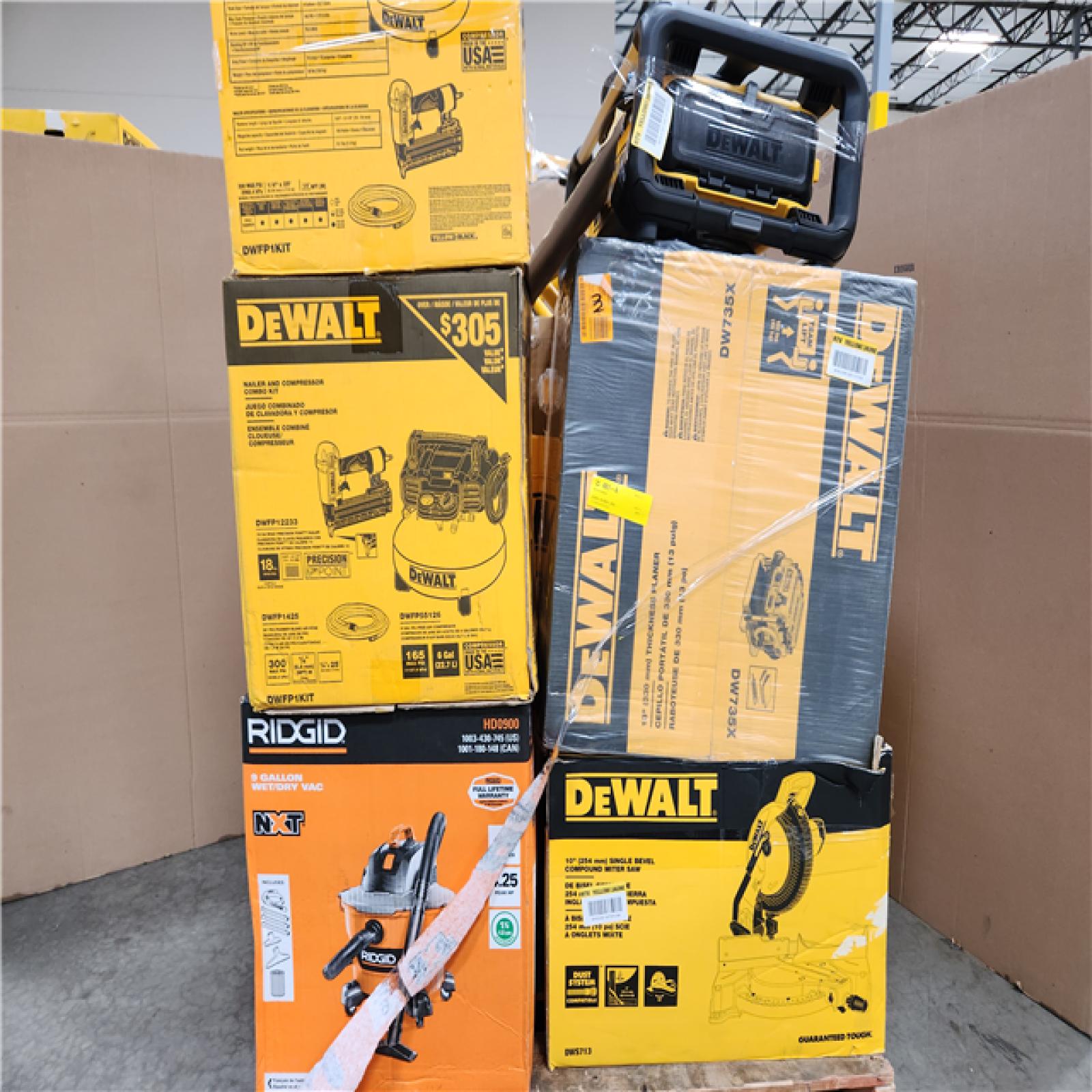 California AS-IS TOOL PALLET