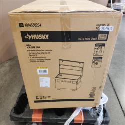Phoenix NEW Husky 48 in. W x 24 in. D x 27.6 in. H Matte Army Green Steel Jobsite Box (SEALED)