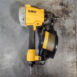 HOUSTON LOCATION - AS-IS DEWALT Pneumatic 15° Coil Framing Nailer (TOOL ONLY)