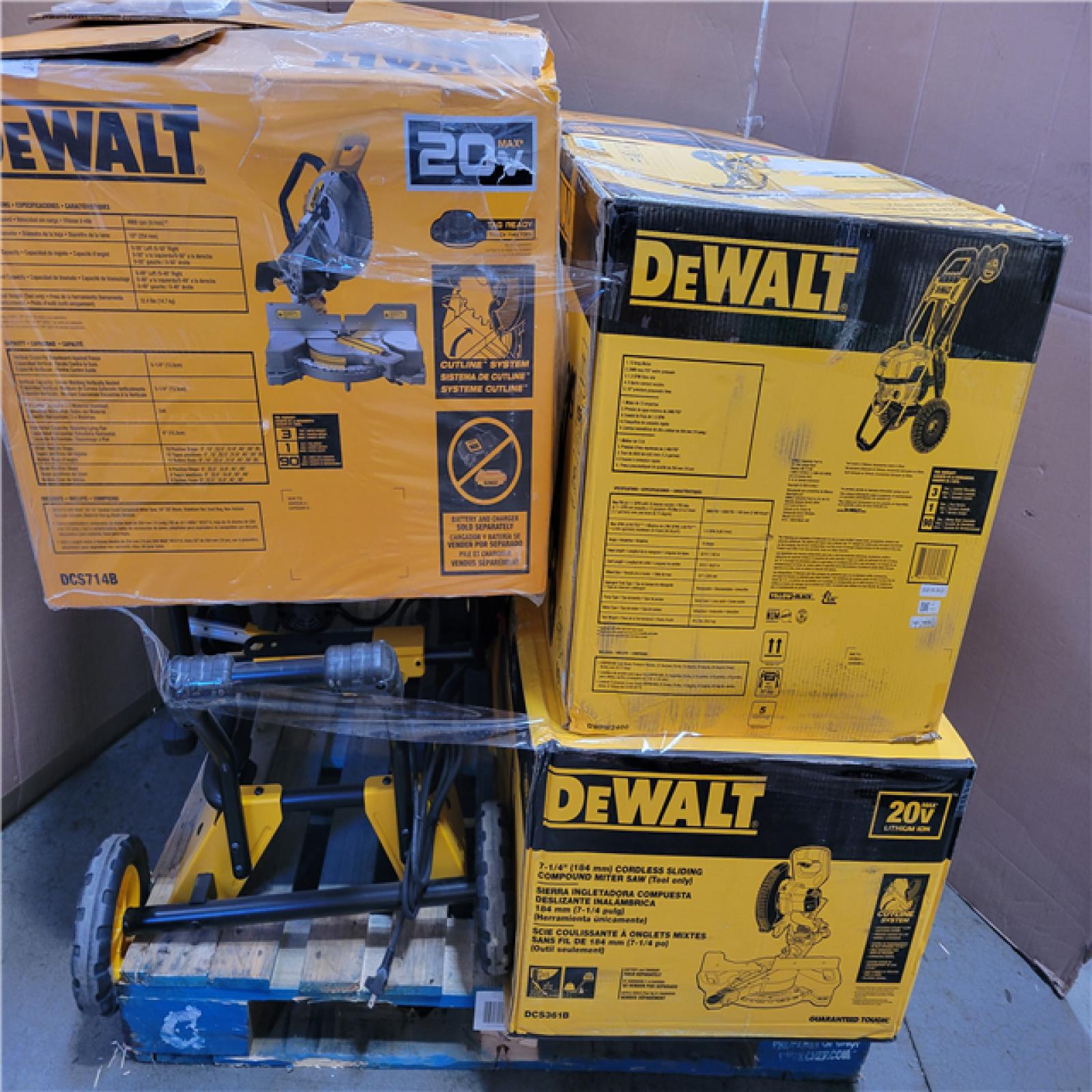 CALIFORNIA AS-IS TOOL PALLET