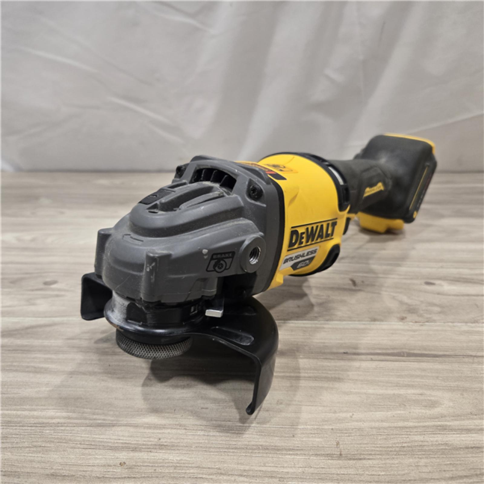 AS-IS DEWALT 60V MAX Cordless 4.5 in. to 6 in. Small Angle Grinder (Tool Only)