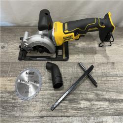 AS-IS DEWALT ATOMIC 20V MAX Cordless Brushless 4-1/2 in. Circular Saw (Tool Only)