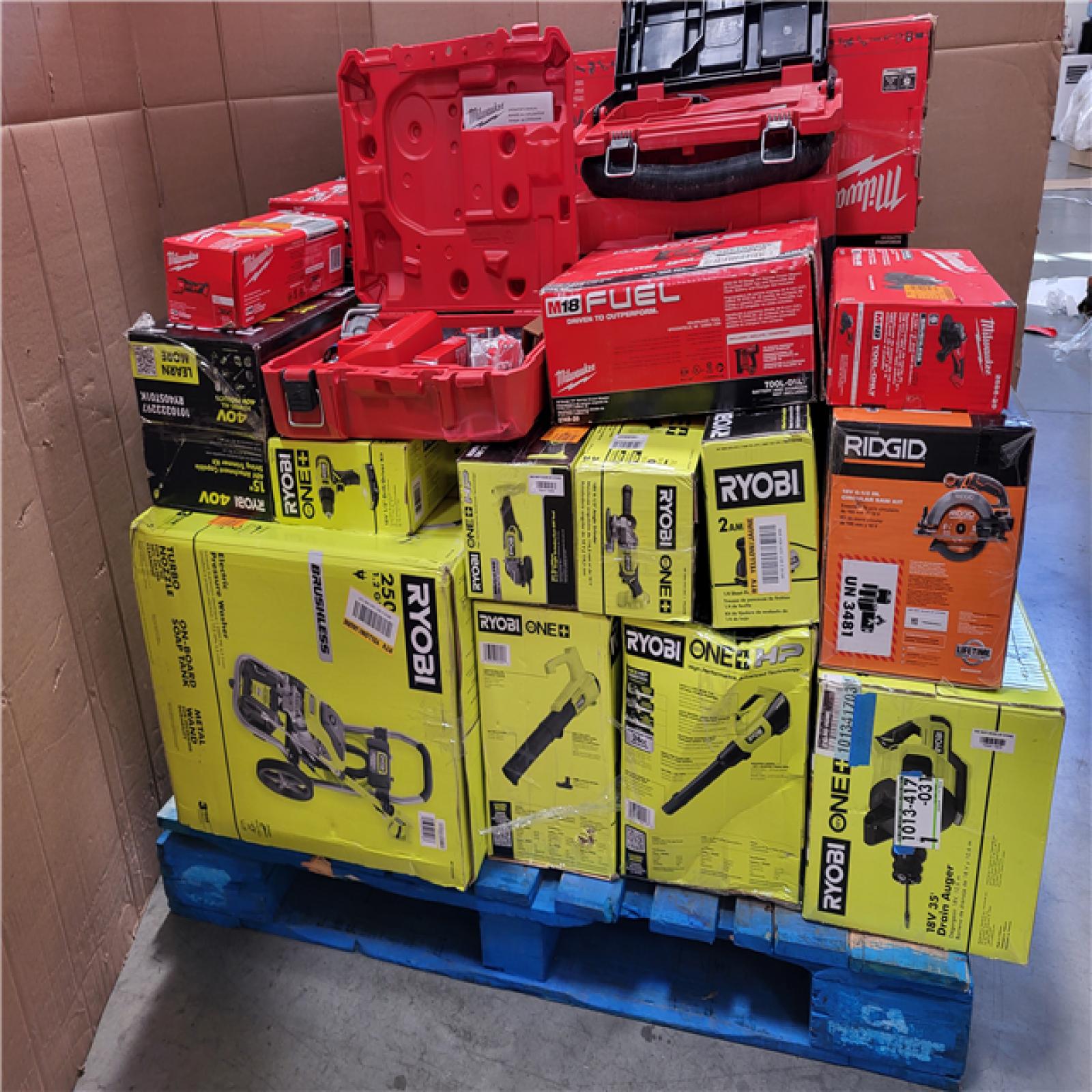 CALIFORNIA AS-IS TOOL PALLET