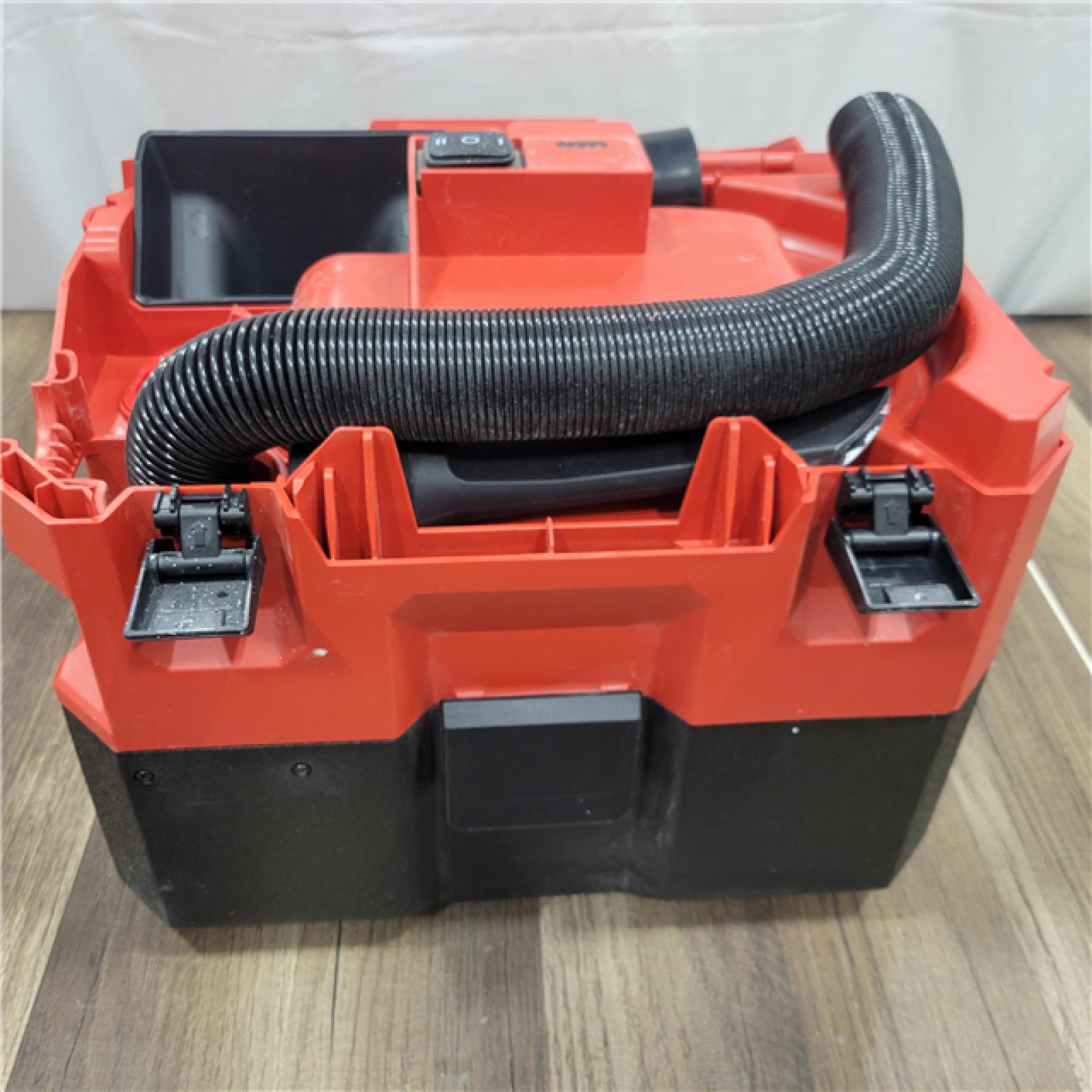 AS-IS  Milwaukee M12 FUEL 12-Volt Lithium-Ion Brushless Cordless 1.6 Gal. Wet/Dry Vacuum (Tool-Only)