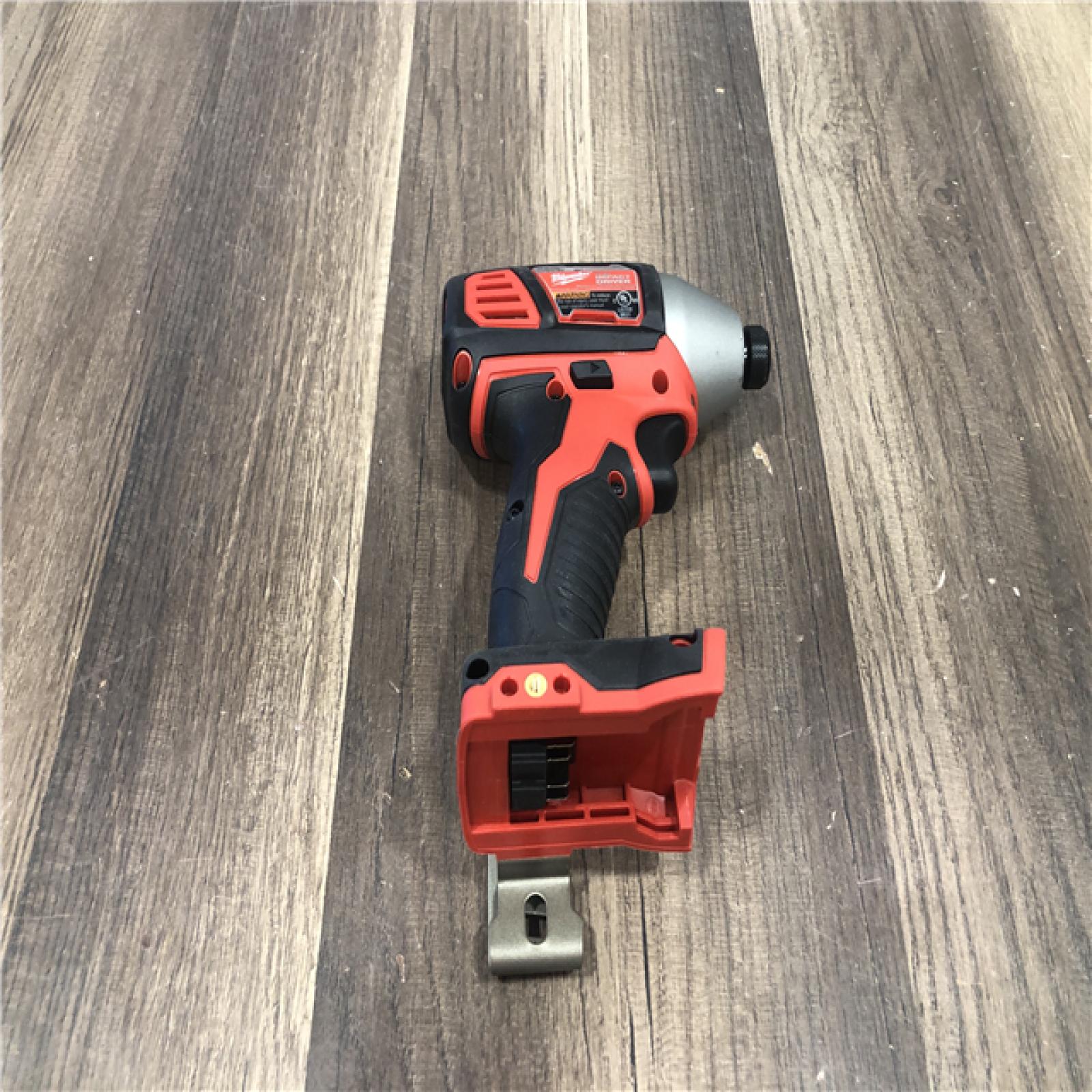 AS-IS Milwaukee 18V Lithium-Ion Cordless 1/4 in. Hex Impact Driver (Tool-Only)