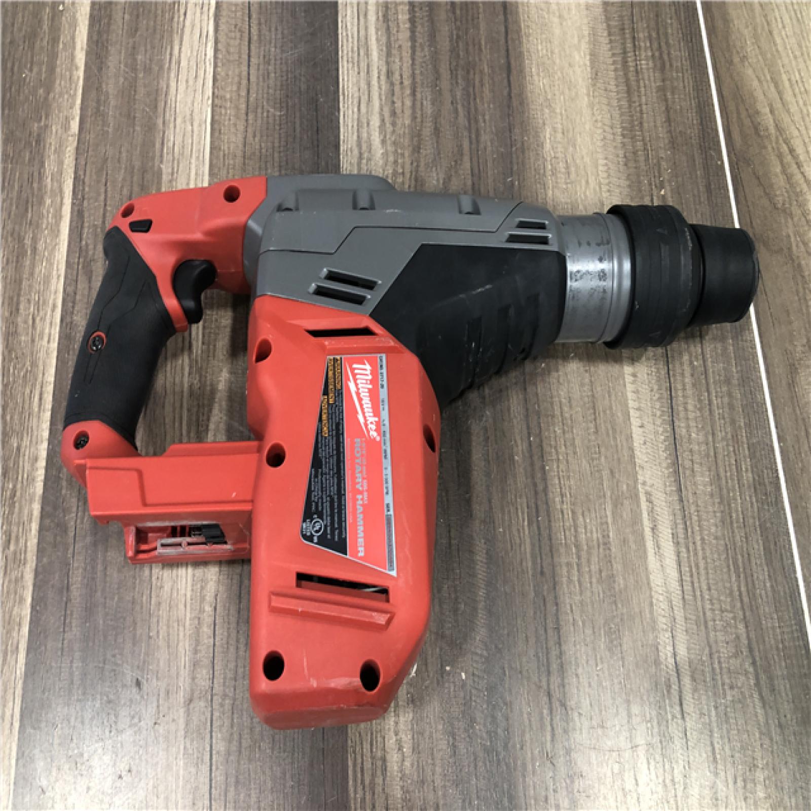 AS-IS Milwaukee  FUEL 18V Lithium-Ion Brushless Cordless 1-9/16 in. SDS-Max Rotary Hammer (Tool-Only)