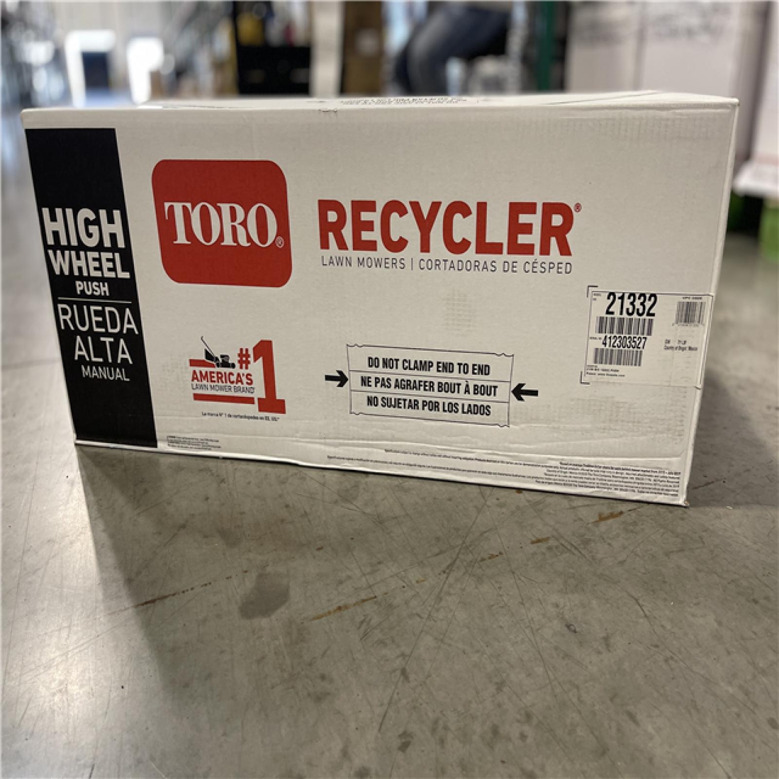 NEW! - TORO 21 in. (53cm) Recycler® High Wheel Push Gas Lawn Mower