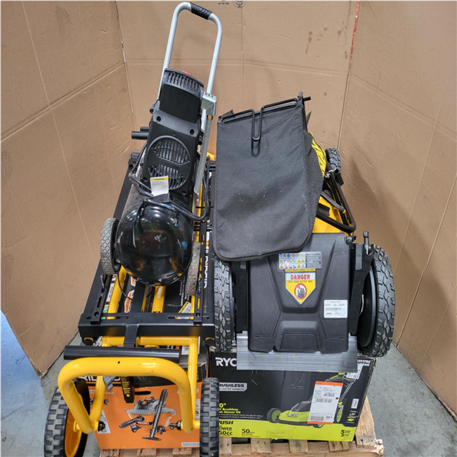 CALIFORNIA AS-IS OUTDOOR POWER EQUIPMENT