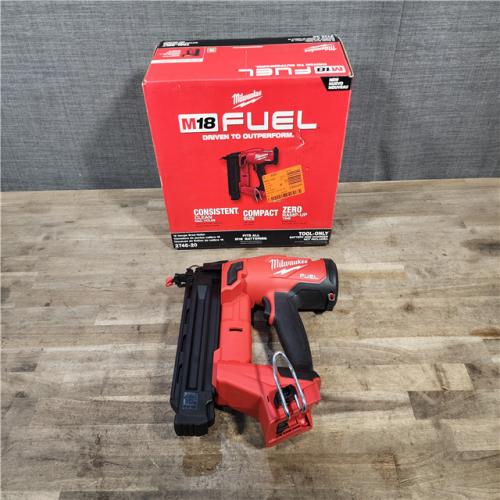 HOUSTON LOCATION - AS-IS (APPEARS LIKE NEW) Milwaukee M18 FUEL 18 Gauge Brad Nailer (TOOL ONLY)