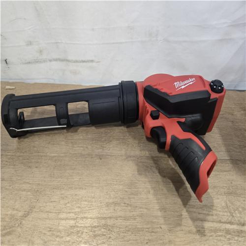 AS-IS Milwaukee 12V Lithium-Ion Cordless 10 oz. Adhesive and Caulk Gun (Tool-Only)