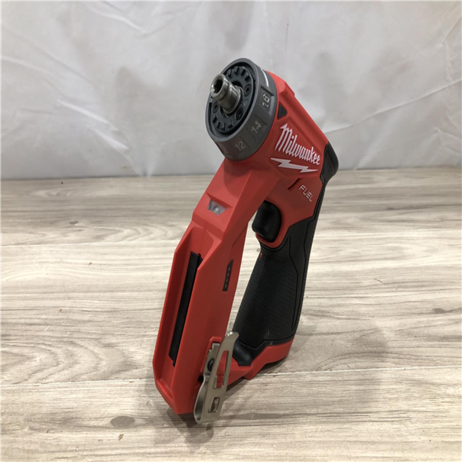 AS-IS Milwaukee 2505-22 M12 FUEL Lithium-Ion 3/8 in. Cordless Installation Drill Driver Kit