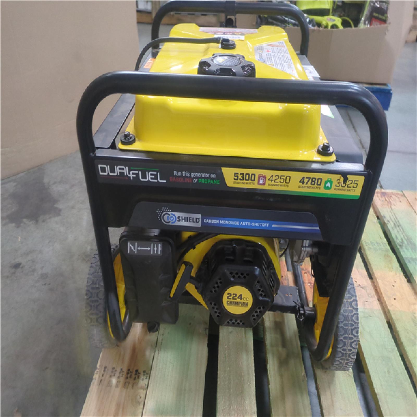 CALIFORNIA AS-IS CHAMPION PORTABLE POWER GENERATOR