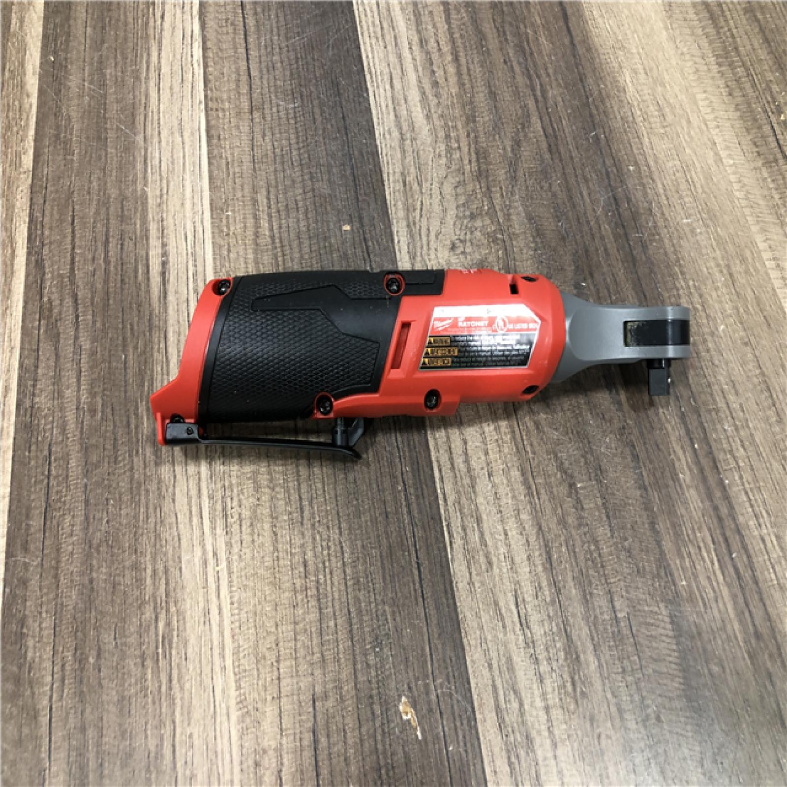 AS-IS Milwaukee FUEL 12V Lithium-Ion Brushless Cordless High Speed 3/8 in. Ratchet Kit