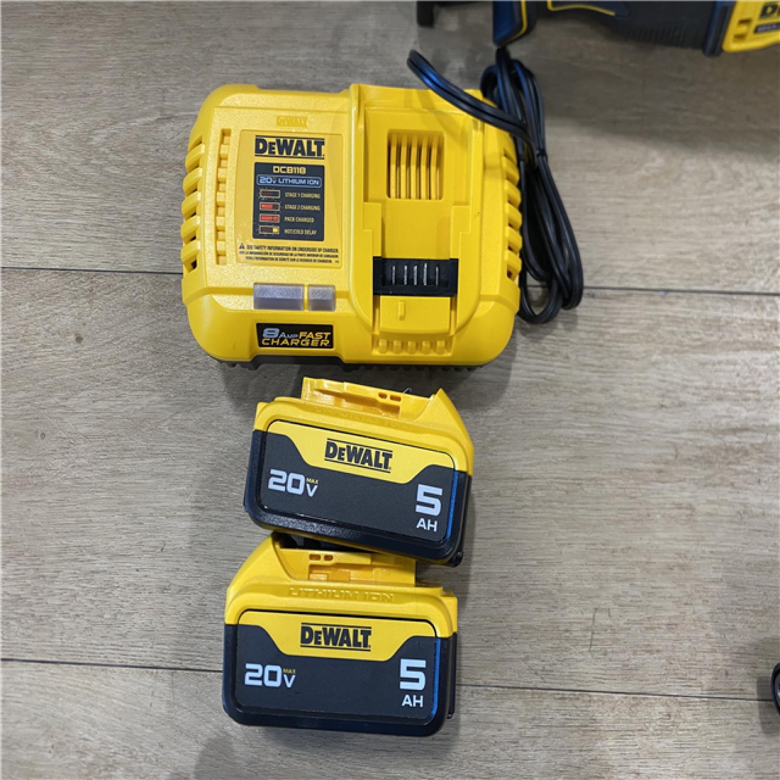 AS-IS DEWALT 20V Lithium-Ion Cordless 5-Tool Combo Kit