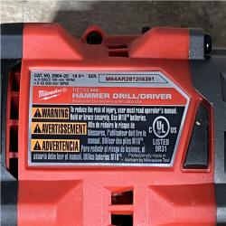 Houston Location AS-IS Milwaukee FUEL 18V Lithium-Ion Brushless Cordless 1/2 in. Hammer Drill/Driver (Tool-Only)