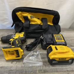 AS-IS DEWALT ATOMIC 20V Cordless 1/2 in. Compact Hammer Drill Kit
