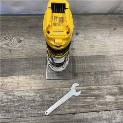 AS-IS DEWALT 20V MAX XR Cordless Brushless Fixed Base Compact Router (Tool Only)
