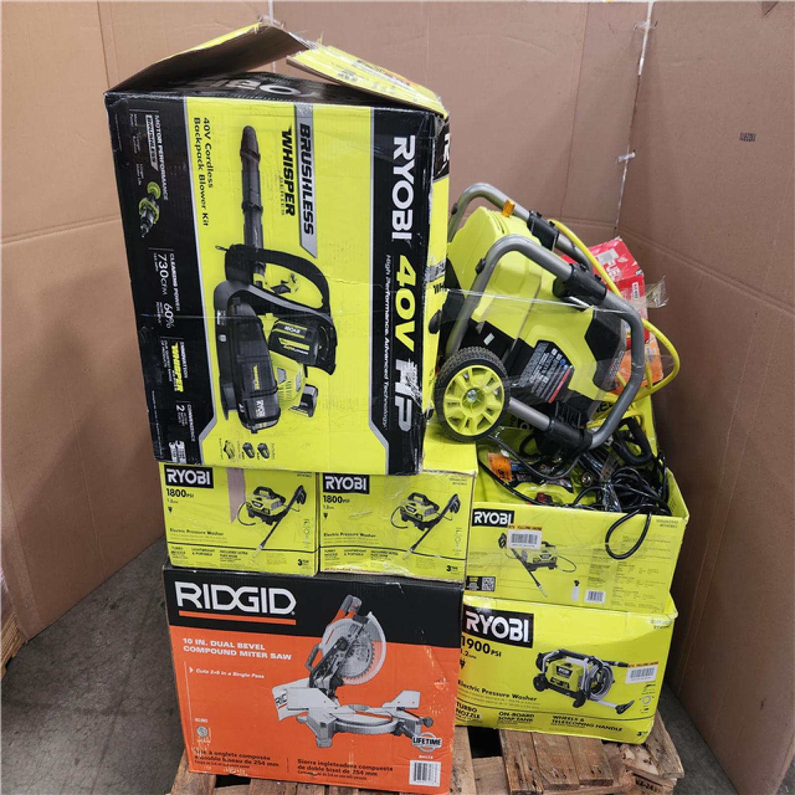 CALIFORNIA AS-IS TOOL PALLET
