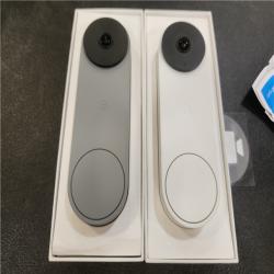 Phoenix AS-IS Google Nest Doorbell - Smart Wi-Fi Video Doorbell Camera - (2-Pack)