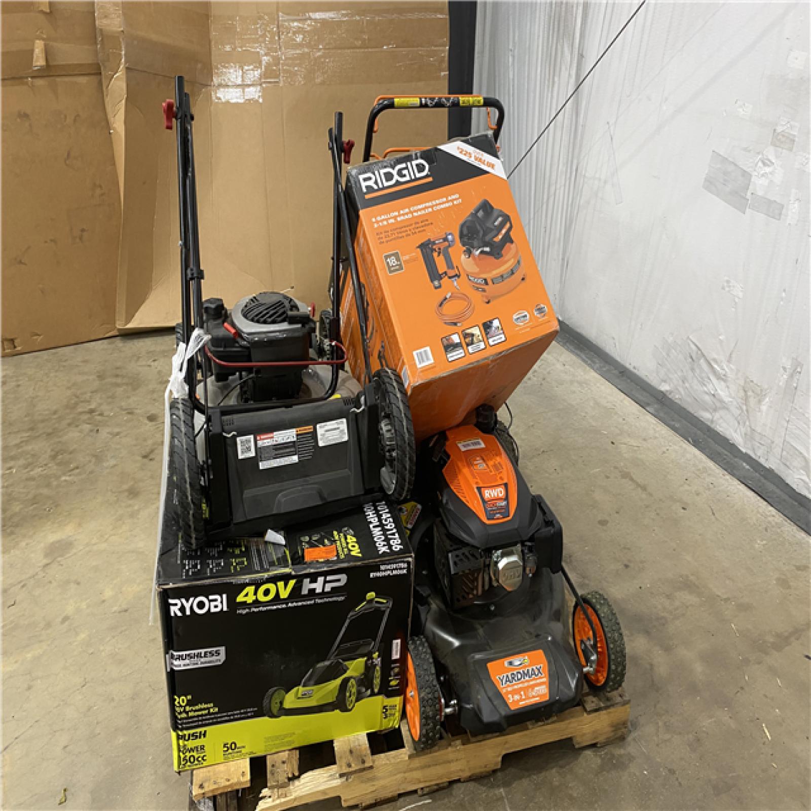 Houston Location - AS-IS Lawn Pallet