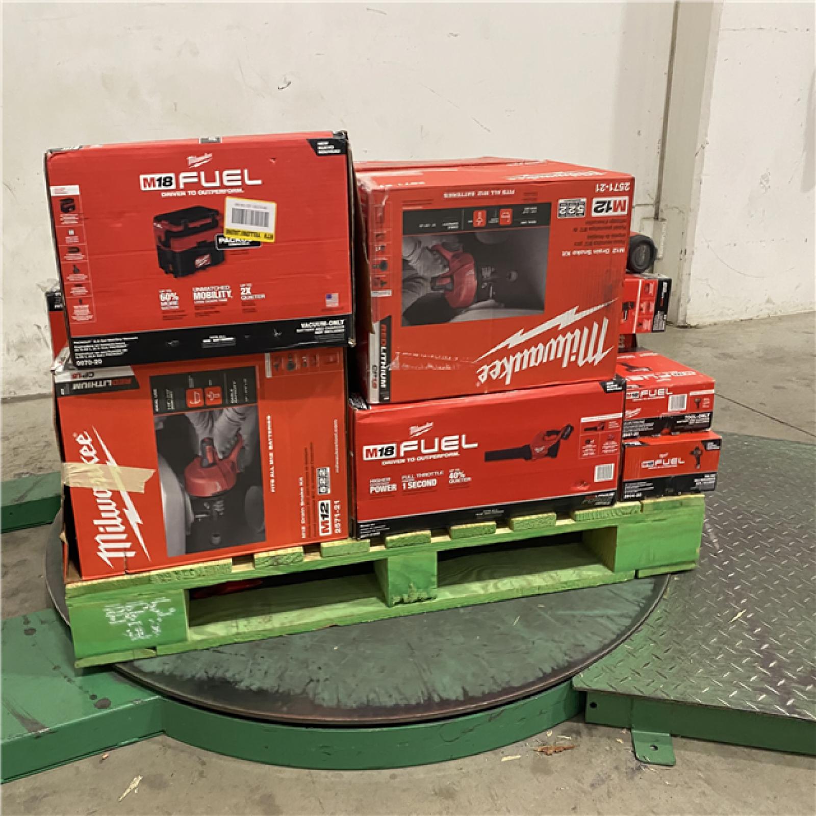 Dallas Location - As-Is MILWAUKEE Tool Pallet
