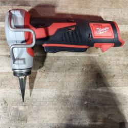 HOUSTON LOCATION - AS-IS Milwaukee M12 12V Lithium-Ion Cordless PEX Expansion Tool Kit with (2) 1.5 Ah Batteries  (3) Expansion Heads and Hard Case