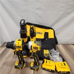 LIKE NEW! - DeWalt 20V MAX ATOMIC Cordless Brushless 4 Tool Combo Kit