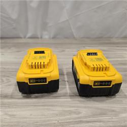AS-IS DEWALT 20V MAX XR 4 Ah Li-Ion Battery (2 Pc) DCB204-2
